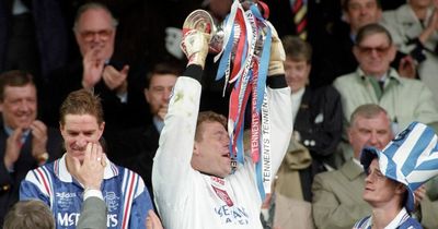 Rangers legend Andy Goram's emotional 'last cup final' moment with son