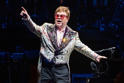 Elton John says he’s in ‘top health’ after being pictured in wheelchair