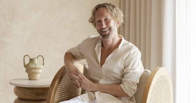 Tim Neve's debut furniture collection on show at his Maryville warehouse