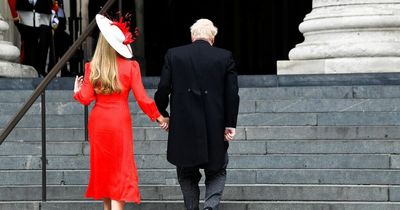 Boris Johnson booed by crowds as he attends Platinum Jubilee service