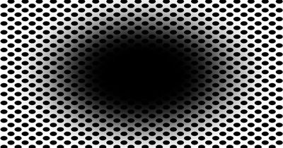 Amazing optical illusion tricks your brain into thinking you are falling into a 'black hole'