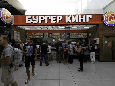 Burger King Faces Difficulty In Exiting Russian JV: Reuters