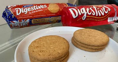 We compared McVitie's Digestives to 39p Aldi version and couldn't fault them