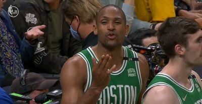 Al Horford blowing a kiss after his Game 1 heroics was just perfect