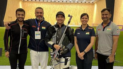 Anjum Moudgil clinches silver, India move up to third spot in Baku Shooting World Cup