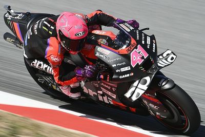 Barcelona MotoGP: Espargaro leads Aprilia 1-2 in second practice