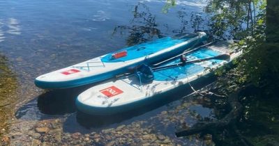 Paddleboards targeted overnight at Loch Tay