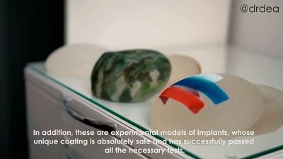 Chest Incredible: Moscow Plastic Surgeon Creates Russian Flag Breast Implants