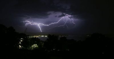 Thunderstorm weather warning for Saturday