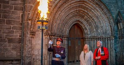 Beacon lit at Paisley Abbey to mark Queen's Platinum Jubilee as specially-composed music plays