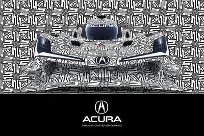 Acura reveals teaser images of its 2023 LMDh contender