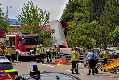 At least 4 killed as train derails in southern German Alps