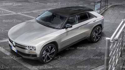 Lancia's Flagship Electric SUV Imagined In Exclusive Renderings