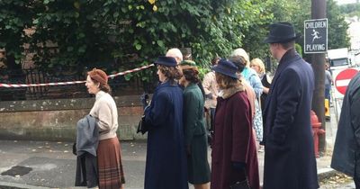Outlander superfan's 'incredible experience' filming for show on Glasgow streets