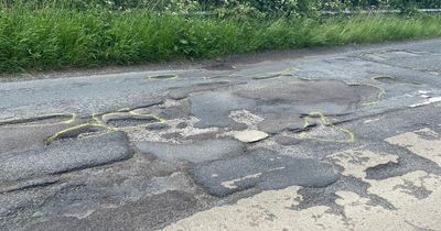 Anger over pothole Nottinghamshire road that has become 'a crime scene'