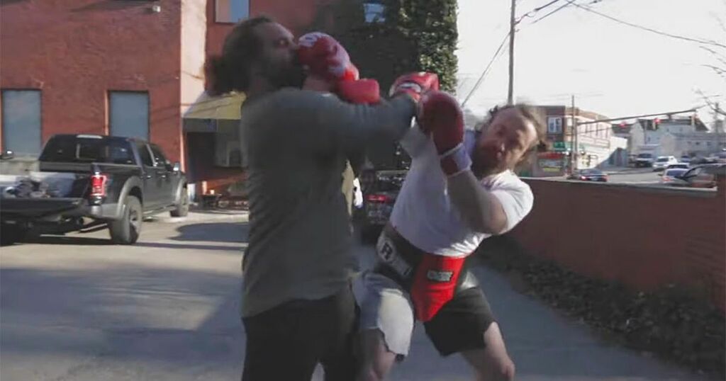 YouTube star trained for boxing debut in car park…