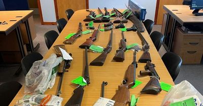 Edinburgh police seize 14 firearms as part of nationwide weapons surrender