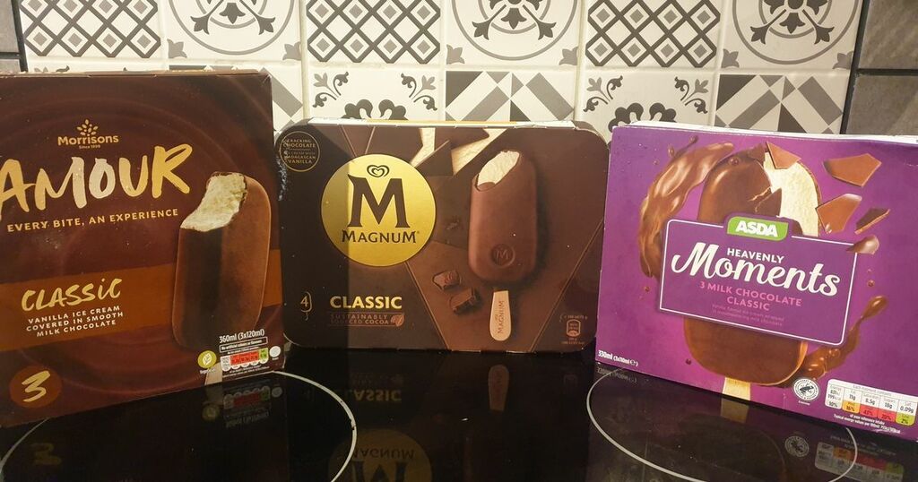 'I compared Asda and Morrisons chocolate ice creams to…