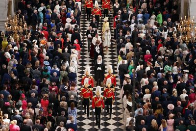 Royals united for Queen’s thanksgiving service as Harry and Meghan join family