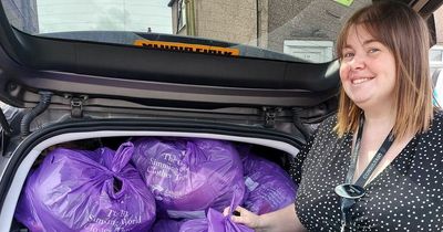 Lanarkshire slimmers scale back their clothes for a good cause