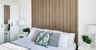 Mum uses Amazon wallpaper hack to create 'stunning' cheap Scandi headboard