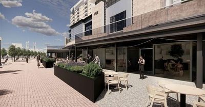 Waterfront pop-up shipping container units for food and drink independents approved at Media City