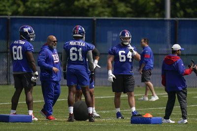 Giants’ Mark Glowinski on rookie Evan Neal: ‘Just dominant’