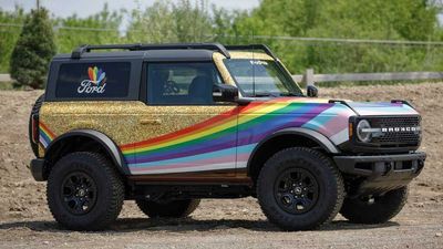 Ford Gives Bronco A Colorful Makeover To Celebrate Pride Month