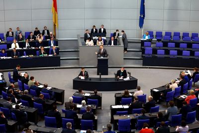 German lawmakers approve 100 billion euro military revamp