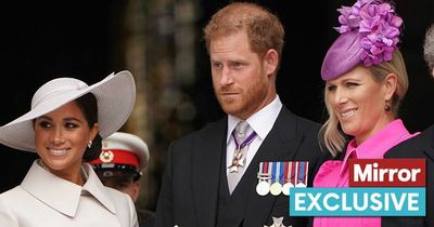 Lip reader reveals Prince Harry's compliment to Zara Tindall after Jubilee event