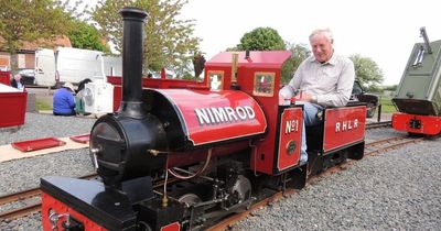 Train-mad dad spends six years creating half-mile long light railway track at home