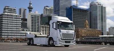 NZ's first hydrogen trucks hit the road