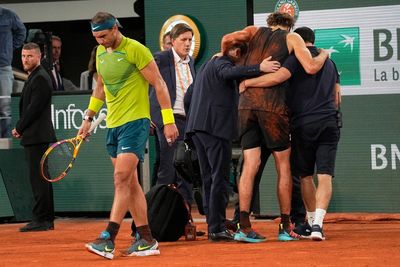 Rafael Nadal feels ‘very sorry’ for Alexander Zverev over horrific ankle injury