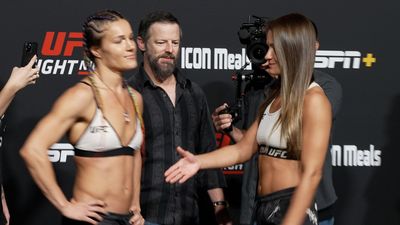 UFC Fight Night 207 weigh-in video highlights, faceoffs and photo gallery