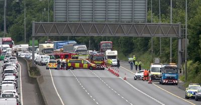 Gardai confirm two dead in M50 crash and slam 'disrespectful' actions of some after horror incident