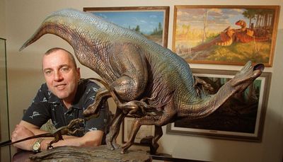 John J. Lanzendorf, hairstylist to the stars, renowned collector of dinosaur art, dead at 76; UPDATED: celebration Wednesday of his life