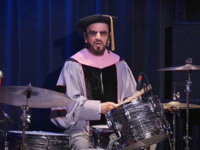 Ringo Starr downplays drumming technique as he accepts honorary doctorate: ‘I just hit the buggers’