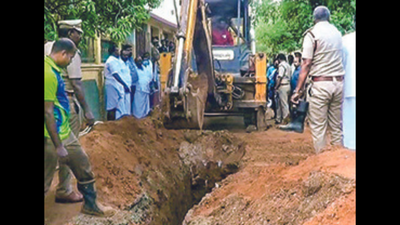 Madurai: Buried alive, man’s head cut off during rescue operation