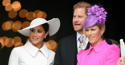 What Harry and Meghan said to Zara Tindall after Queen's Platinum Jubilee event