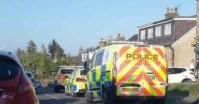 Boy rushed to hospital after being mowed down by car in Scot town
