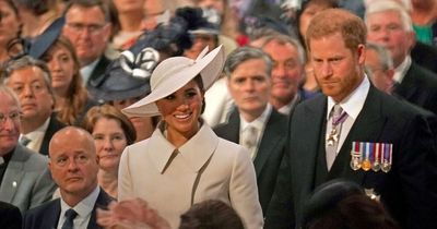 Queen sat Harry and Meghan away from senior royals on purpose, expert claims