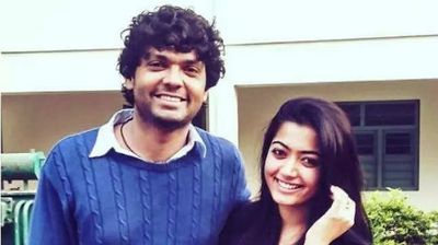 Rakshit Shetty speaks about Rashmika Mandanna during '777 Charlie' Tamil promotions