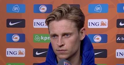 Frenkie De Jong makes Erik ten Hag confession after talks with Xavi over Man Utd move