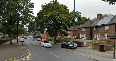 Motorcyclist rushed to hospital after crash involving parked van in Nottingham