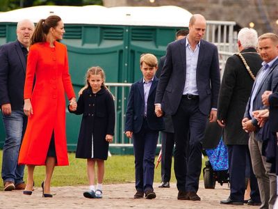 Prince George and Princess Charlotte join parents in Wales ahead of jubilee show