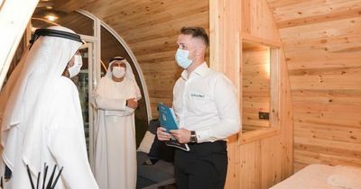 Edinburgh glamping entrepreneur on when he met Dubai royalty