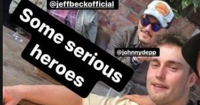 Sam Fender apologises for 'hero' Johnny Depp pub selfie during Newcastle meetup