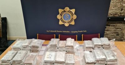 Gardai seize almost €5 million worth of cocaine after stopping vehicle in Dublin