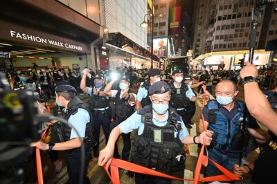 Hong Kong police make multiple arrests as Tiananmen gatherings banned