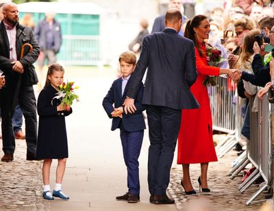 In Pictures: George and Charlotte in Cardiff while Anne goes to the races